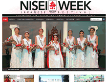 Tablet Screenshot of niseiweek.org